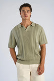 Lindbergh Strick-Polo Dusty Army