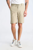 Lindbergh Leinenshorts Soft Green