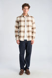 Lindbergh Flannel Hemd Ivory
