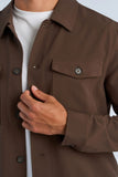 Lindbergh Formal Hemdjacke Deep Brown