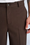 Lindbergh Stoffhose Relaxed Brown Mel