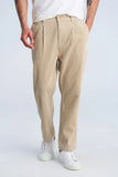 Lindbergh Cordhose Cropped Light Stone