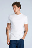 Lindbergh Slim Rib Tee White