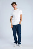 Lindbergh Slim Rib Tee White