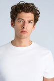 Lindbergh Slim Rib Tee White