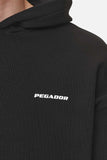 Pegador Logo Oversized Hoodie Black Gum