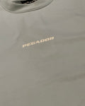 Pegador Colne Logo Oversized Tee Washed Baby Blue White