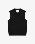 BLKVIS V Neck Vest black