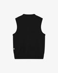 BLKVIS V Neck Vest black