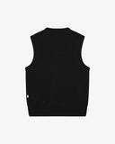 BLKVIS V Neck Vest black