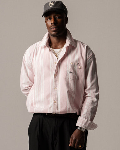 BLKVIS Script Hemd Lilas