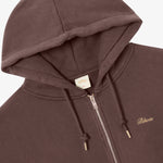 BLKVIS Script Zip-Hoodie Raisin