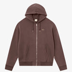BLKVIS Script Zip-Hoodie Raisin