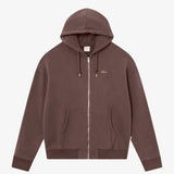 BLKVIS Script Zip-Hoodie Raisin