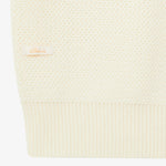 BLKVIS Script Heavy Knit Sweater antique white