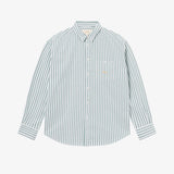 BLKVIS Script Heavy Hemd Hunter Green