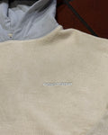 Pegador Keros Boxy Hoodie Washed Coast Sand Clear Grey