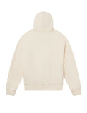 BLKVIS Big Script Zip-Hoodie Antique White