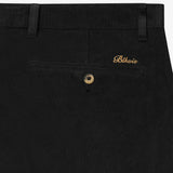 BLKVIS Script Corduroy Trousers Black