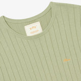 BLKVIS Rib Knitted Sleeveless Tee Tea