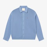 BLKVIS Lace Pointelle Cardigan Stonewash