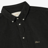 BLKVIS Script Corduroy Shirt Black