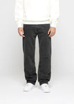 Burocs Straight Fit Jeans Washed Black Grey