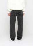 Burocs Straight Fit Jeans Washed Black Grey