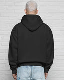 Burocs Oversized Zip-Hoodie Black