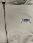 Pegador Dacko Oversized Sweat Jacket Washed Baby Blue White