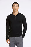 Lindbergh Polo Langarm Black