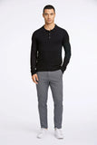 Lindbergh Polo Langarm Black