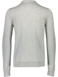 Lindbergh Polo Langarm Light Grey Mix