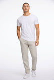 Lindbergh Leinenhose Relaxed Fit Light Stone