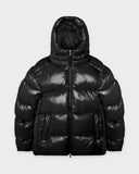 Burocs Shiny Puffer Jacket Black