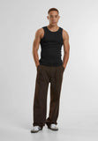 2Y Thalo Stoffhose Brown