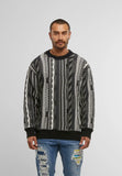 Colucci 3D Knit Sweater AOP Black