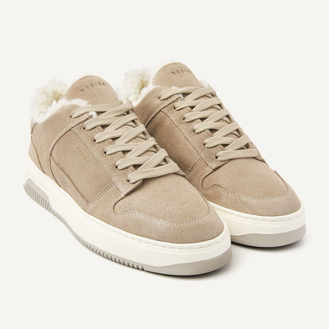 Nubikk Basket Court Fur Taupe