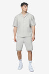 Pegador Troy Plissee Summer Shirt Pearl Grey