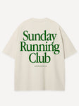 Another Cotton Lab Sunday Running Club T-Shirt sand