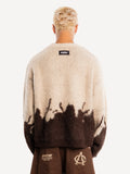 Another Cotton Lab Fluffy Knit Sweater Chocolate
