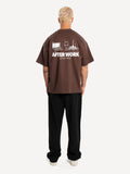 Another Cotton Lab Afterwork T-Shirt Chocolate