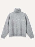 Another Cotton Lab Knit Rollkragen Sweater Grey