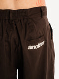 Another Cotton Lab Linen Shorts Dark Brown
