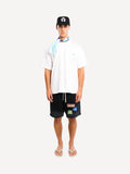 Another Cotton Lab Vintage Patch Shorts Washed Black