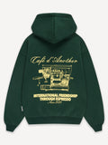 Another Cotton Lab Café d'Another Hoodie Bottle Green