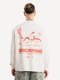 Another Cotton Lab Doing Nothing Longsleeve offwhite