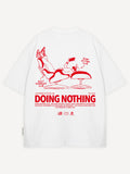 Another Cotton Lab Doing Nothing T-Shirt white