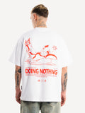 Another Cotton Lab Doing Nothing T-Shirt white