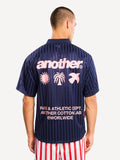 Another Cotton Lab Rave & Athletic Soccer Jersey T-Shirt Navy Blue